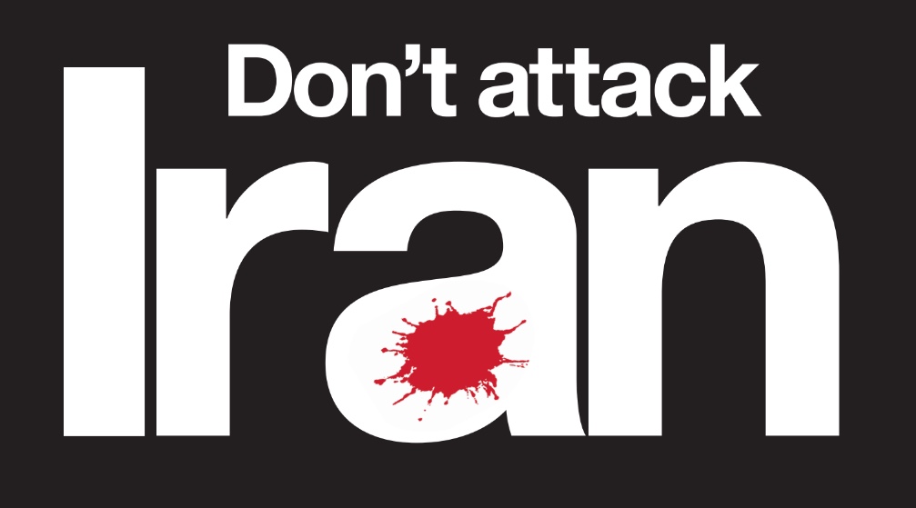 dont attack iran graphic
